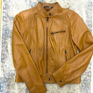 Wilson’s Leather Camel 🐪 jacket - small